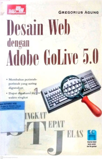 Image of Desain web dengan adobe GoLive 5.0