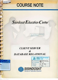 Image of Sisindosat education center : client server & database relational